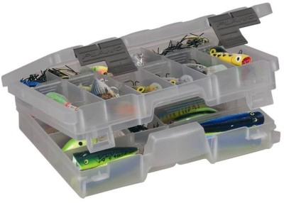 CUTIE DUBLA PLANO NALUCI/ACCESORII 4600 TWO-TIERED STOWAWAY TACKLE TRAY 27X19X7CM foto