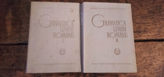 Gramatica limbii romane 2 vol Al. Graur