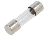 Siguranță ardere rapidă 630mA 220VAC 5x20mm cupru
