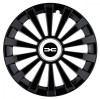 Set 4 capace roti Meridian negru pentru gama auto Dacia Nou, R14, Autohelix MSA