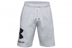 Pantaloni scurti Under Armour Rival Fleece Big Logo Shorts 1357118-011 gri foto