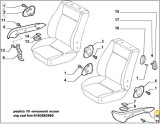 Ornament Scaun Fata Stanga Fiat Doblo, Plastic Lateral Usa, Fara Reglaj Inaltime