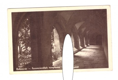 CP Cluj - Biserica fransciscana, ocupatia maghiara, necirculata, impecabila foto