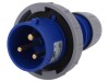 Conector Alimentare AC PCE 32A IP67 Mufa Tata 230V Cablu IEC 60309 Seria Shark Cod 0232-6
