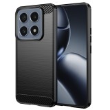 Husa Xiaomi 14T Pro Asteroid GSM Carbon Silicone, negru