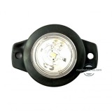 LED Indicator luminos lateral remorca Camion alb 12 / 24v