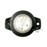 LED Indicator luminos lateral remorca Camion alb 12 / 24v