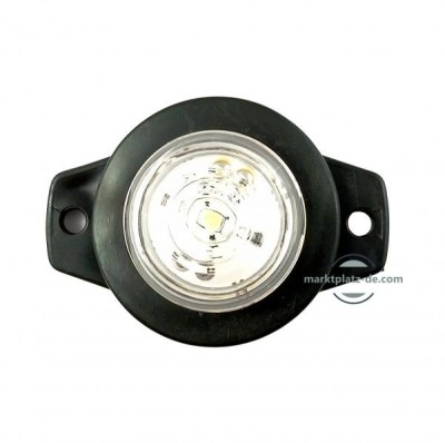 LED Indicator luminos lateral remorca Camion alb 12 / 24v foto