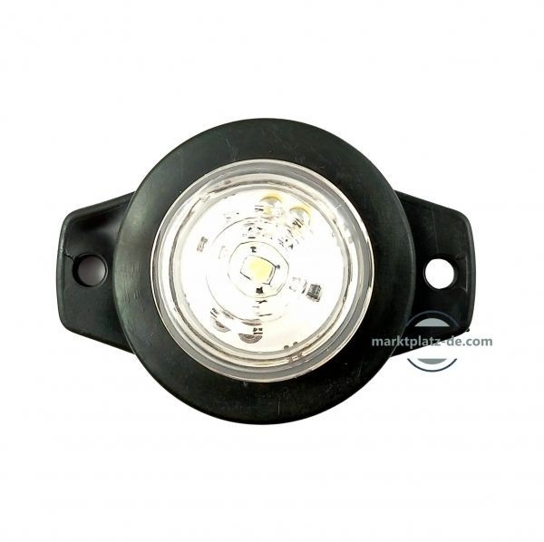 LED Indicator luminos lateral remorca Camion alb 12 / 24v