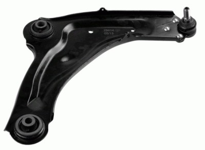 Brat Inferior Renault Laguna 2 2001-2007; fata partea dreapta cu bucsa si pivot , original Renault 8200452716 foto