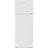 Frigider cu doua usi Heinner HF-V212E++, 212 L, Less Frost, Lumina LED, 3 Rafturi de sticla, Clasa E