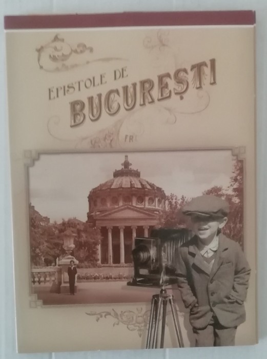 CC5 28 - Pliant/Set ilustrate/Carti postale - Vechiul Bucuresti - Romania