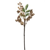 Decoratiune Craciun, tip crenguta, aurie, 42 cm, SYHHD-0322102