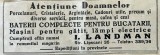 1931 Reclamă rom&acirc;nească Magazin I. LANDMAN Str. Lipscani Nr.35 Bucuresti interbelic argintarie portelanuri cristalerie servicii cafea si ceai lampi