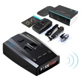 Detector Radar Auto 360 Grade | Receptie Full Band X K Ka Ku CT | Avertizare Viteza 300-1000m | 4 Moduri | Accesorii Incluse | Negru