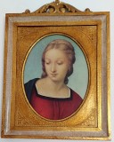 Litografie Raphael Sazio Madonna