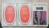 Pachet GIB I. MIHĂESCU -Romane: Donna Alba / Brațul Andromedei (2 vol.) + Nuvele