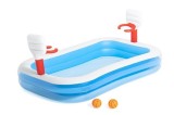 Piscina gonflabila pentru copii Bestway Basketball cu 2 cosuri, 251x168x102 cm