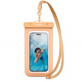 Husa universala pentru telefon, Spigen Waterproof Case A601, Apicot