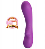 Pretty Love Elsa Purple - Vibrator G Spot Re&icirc;ncărcabil, 19.5x4 cm, Orion