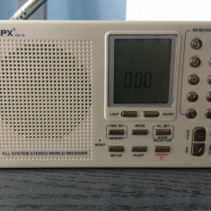 RADIO PORTABIL GPX DA10 PLL SYSTEM STEREO WORLD RECEIVER.CITITI VA ROG ANUNTUL.