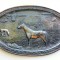 Basorelief cu peisaj pastoral