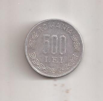 Moneda - Romania 500 Lei 1999, V2 foto