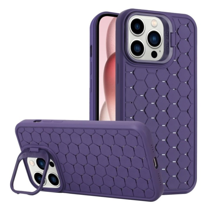 Husa de protectie tpu, flippy, pentru apple iphone 15, 3d cube, cu inel, protectie camera, antisoc, antizgariere, antialunecare, acoperire completa, m