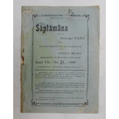 SAPTAMANA - REVISTA , ANUL VII , NO. 21 , 1907
