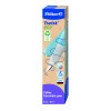 Stilou twist din material reciclat, albastru deschis, penita m, cutie carton, Herlitz