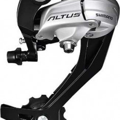 Schimbator spate Shimano Altus RD-M370-s-sgs, 9 vit., Prindere directa, argintiu