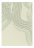 Tablou Canvas Abstract Valuri Translucide, 26 x 39 cm, CMCLASS