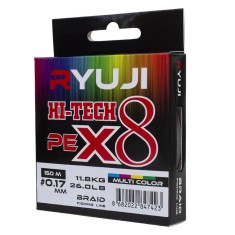 Fir Ryuji Hi-Tech x8 0.23mm/150m Multicolor