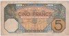 5 FRANCI 1918 AFRICA OCCIDENTATA/F