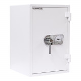 Seif certificat antiefractie antifoc AtlasFire65 cheie 655x440x430mm EN1143/EN1 30P alb, Rottner Security