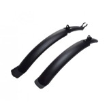 Set aparatori noroi fata+spate plastic, roata 24&quot;-28&quot;, culoare negru Cod:AWR2150