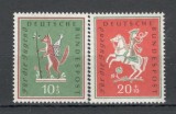 Germania.1958 Tineretul-Lieduri populare MG.128, Nestampilat