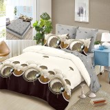 LENJERIE FINET 6 PIESE CU HUSĂ &ndash; 160&times;200 ȘI 180&times;200 (HF6P224)