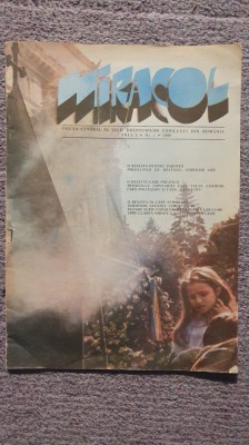 Revista Miracol, pentru parinti si drepturile copiilor, nr 1, 1990, 32 pag foto