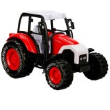 Tractor de ferma, Maxx Wheels, 14 cm, Rosu