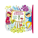 Cărticica de buzunar 3. Colorăm fructe și legume - Paperback - Roxana Geantă - Galaxia Copiilor