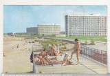bnk cp Mamaia - La plaja - uzata