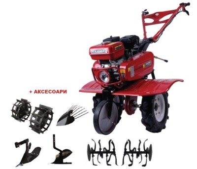 Motocultor 7 CP, 2+1 viteze cu accesorii incluse RD-T03, Raider 095102 foto