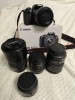 Aparat foto Canon 650 D + 5 obiective + rucsac