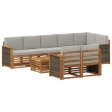 vidaXL Seturi de canapele Lemn Solid de Acacia 3384527