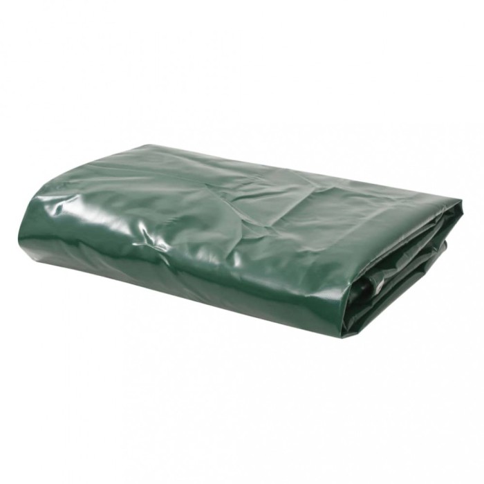 vidaXL Prelată 650 g/m&sup2;, 2 x 3 m, verde