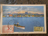 Carte postala Stamboul, Istanbul, color, francatura deosebita, Circulata, Printata