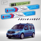 Cumpara ieftin Ștergătoare Mercedes-Benz Citan W415 1 ușă spate 2012-prezent | Set Față și Spate Flat &ndash; TeamCar&reg;