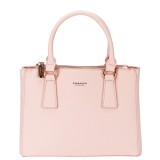 Cumpara ieftin Geanta dama DIANA&amp;CO roz, de mana si umar, casual, 3 compartimente, piele ecologica, 20x27x12 cm
