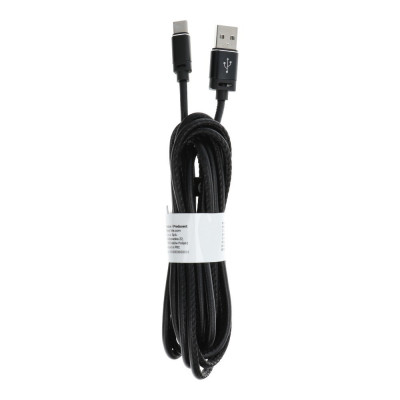 Cablu Date &amp;amp; Incarcare Piele Tip C 3.0 (Negru) C183 3m foto